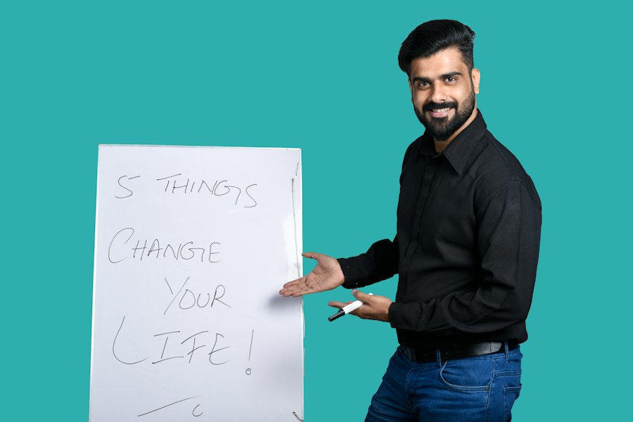 Change workshop facilitator